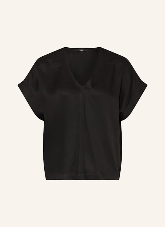 LANIUS Blusenshirt SCHWARZ