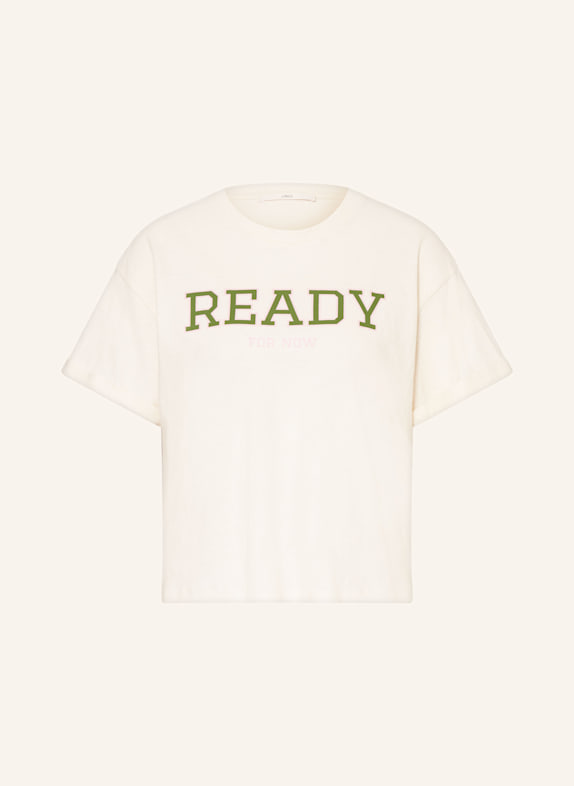 LANIUS T-Shirt ECRU