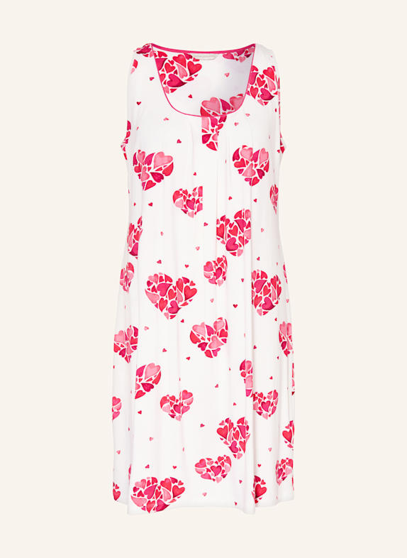 cyberjammies Nachthemd ARIA WEISS/ PINK/ ROT