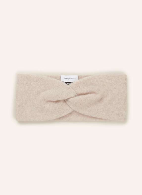 darling harbour Stirnband aus Cashmere BEIGE