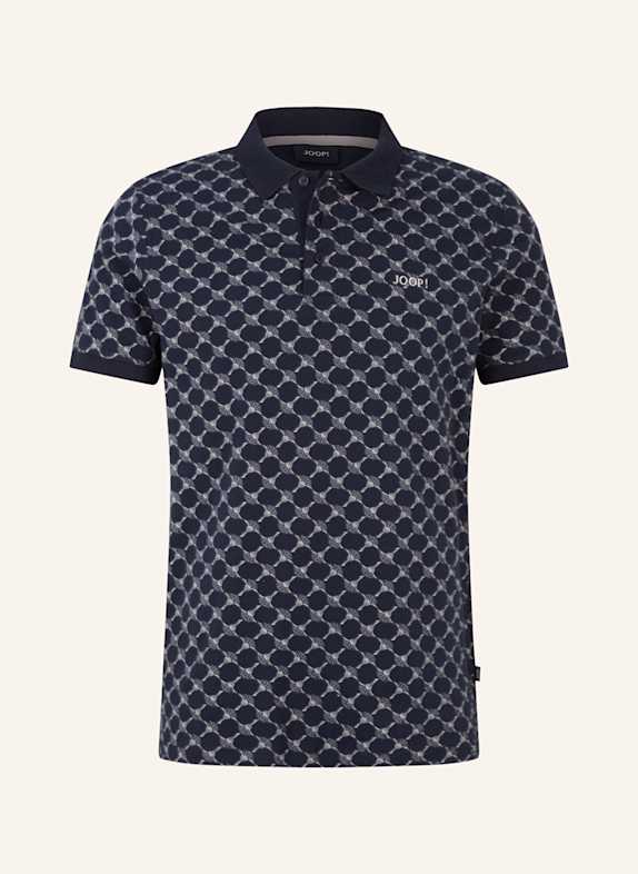 JOOP! Jersey-Poloshirt PAIGAM DUNKELBLAU/ TAUPE