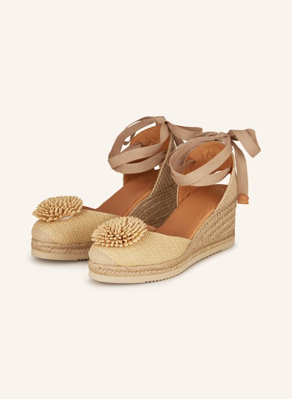 UNISA Plateau-Wedges CECIL BEIGE