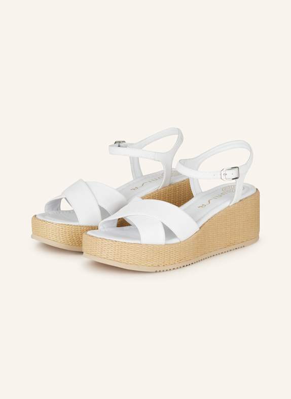 UNISA Platform wedges KEEN WHITE