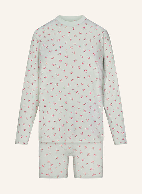 SKIMS Shorty-Schlafanzug BOYFRIEND CLOUD CHERRY PRINT