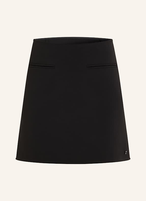 Courrèges Rock SCHWARZ