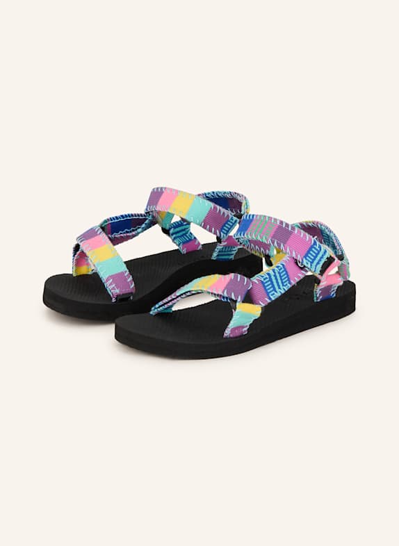 ARIZONA LOVE Sandalen TREKKY BLAU/ TÜRKIS/ LILA