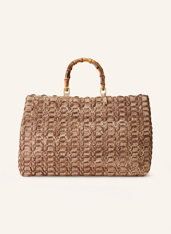 La MILANESA Shopper PLAGE CREME/ BEIGE