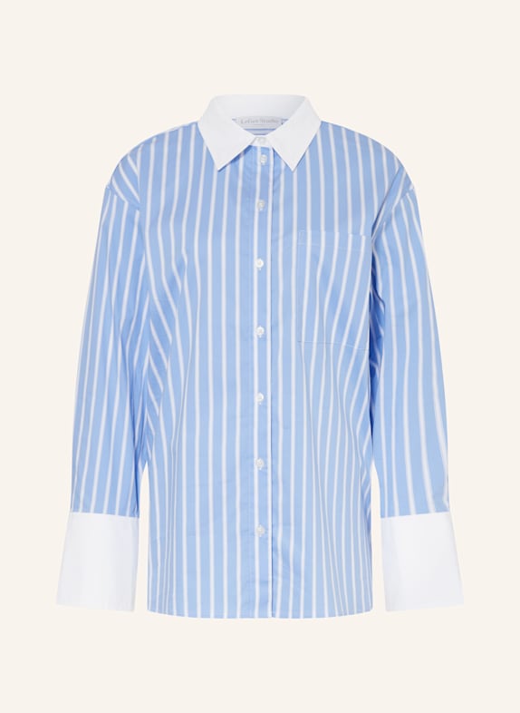 LeGer Studio Hemdbluse JARINA BLAU / WEISS