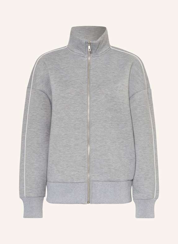 LeGer Studio Sweatjacke LILOU GRAU/ WEISS
