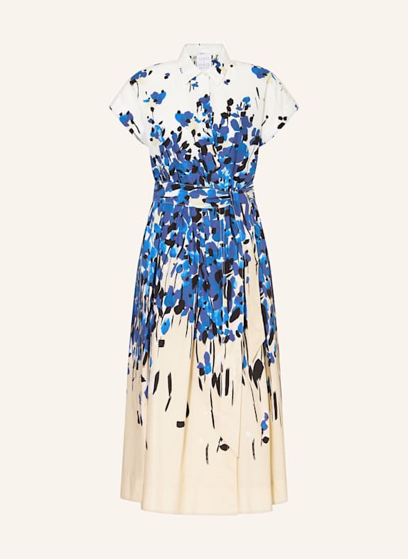 sara roka Hemdblusenkleid ETRELLE DUNKELBLAU/ SCHWARZ/ NUDE