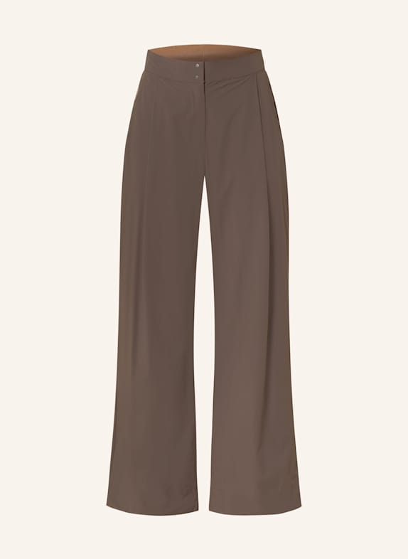 JEANNE BARET Trekkinghose SUMATRA WIDE LEG BRAUN