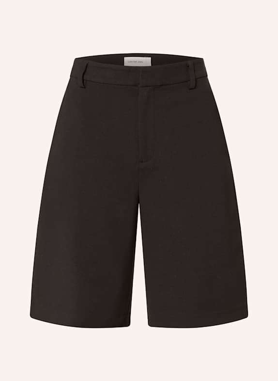 Calvin Klein Jeans Jersey-Bermudas SCHWARZ