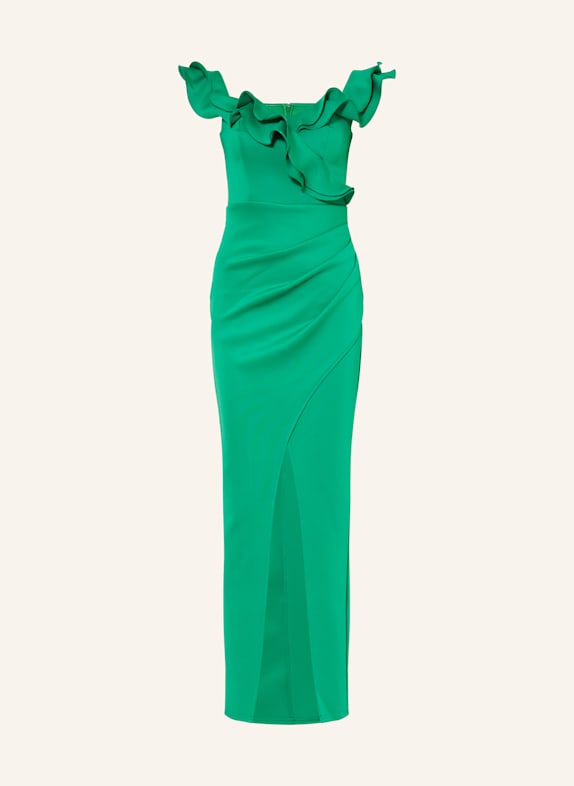 LIPSY Abendkleid mit Volants GRÜN