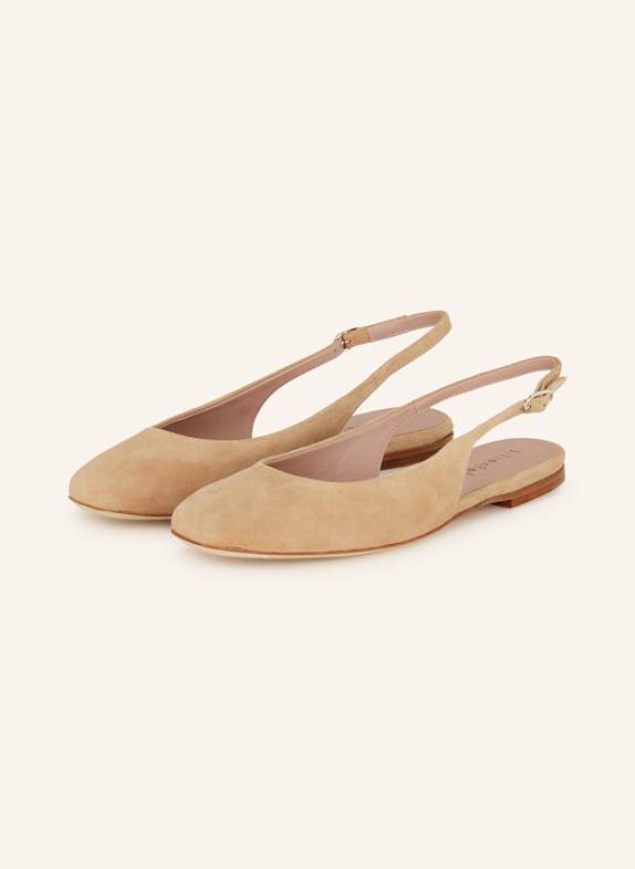 lilienfels Slingballerinas HELLBRAUN