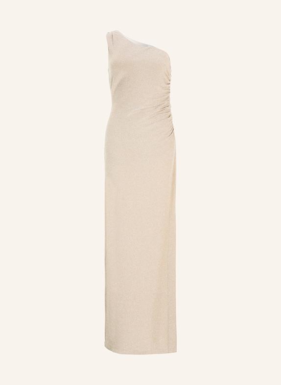 SWING Abendkleid mit Glitzergarn CREME