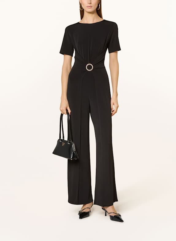 SWING Jersey jumpsuit BLACK