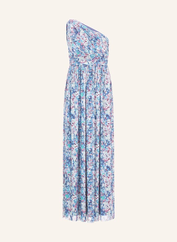 SWING Abendkleid BLAU/ MINT/ ROT