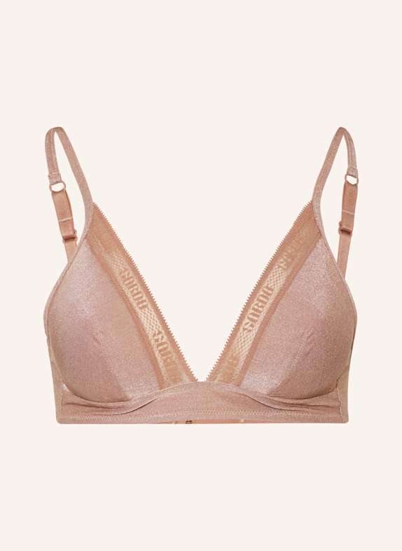 SARDA Soft-BH CARRERAS mit Glitzergarn NUDE
