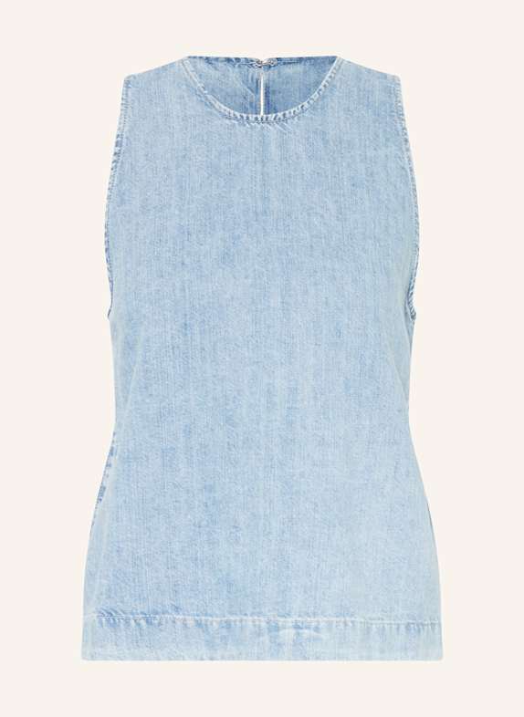 7 for all mankind Top mit Leinen HELLBLAU