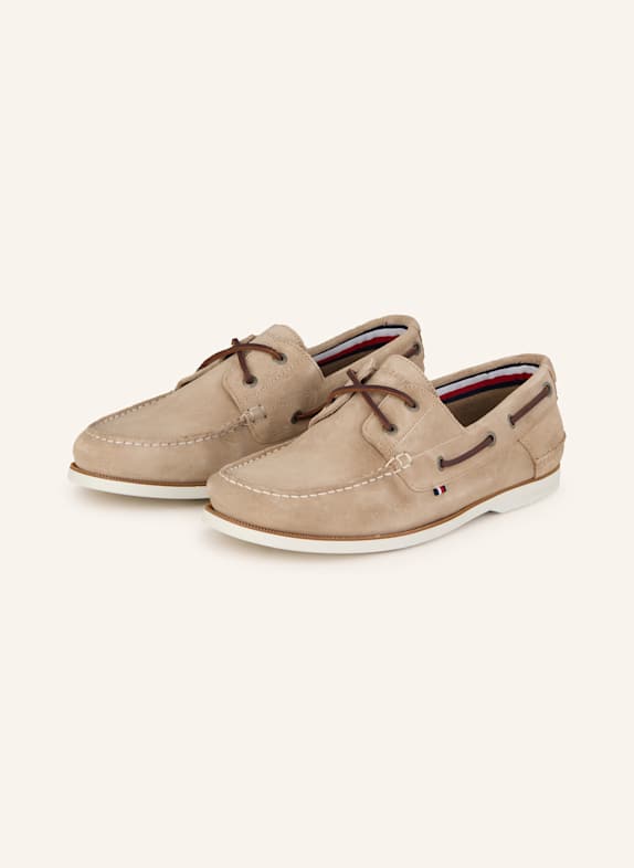 TOMMY HILFIGER Bootsschuhe HELLBRAUN