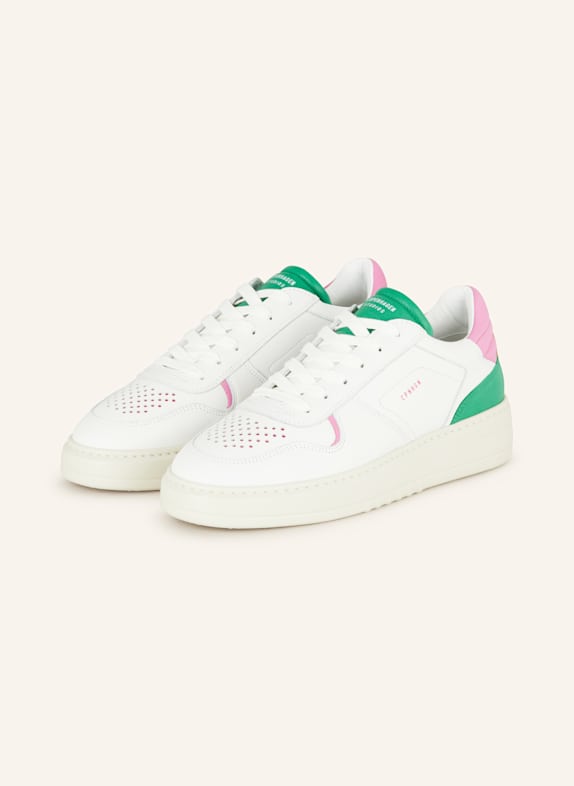 COPENHAGEN Sneaker WEISS/ GRÜN/ PINK