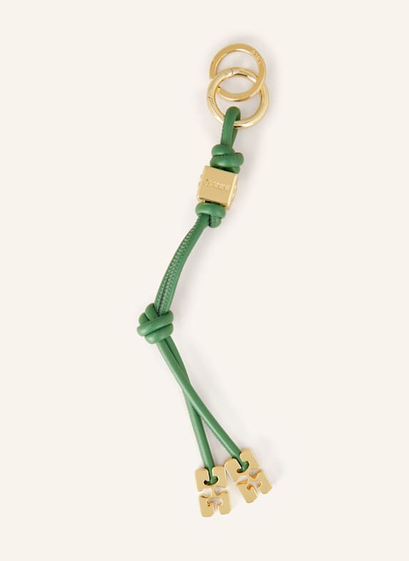 GANNI Bag charm GREEN