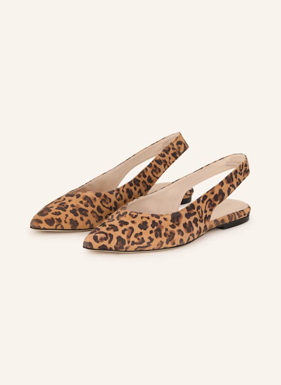 MRS & HUGS Slingballerinas CAMEL/ HELLBRAUN/ SCHWARZ