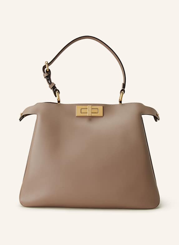 FENDI Handbag PEEKABOO TAUPE