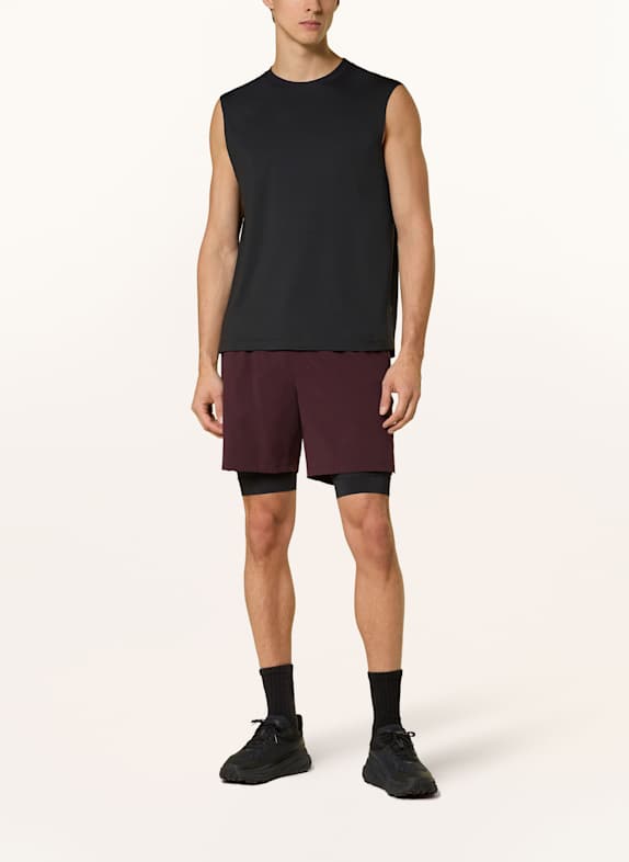 lululemon Tanktop TRAIN ZWART