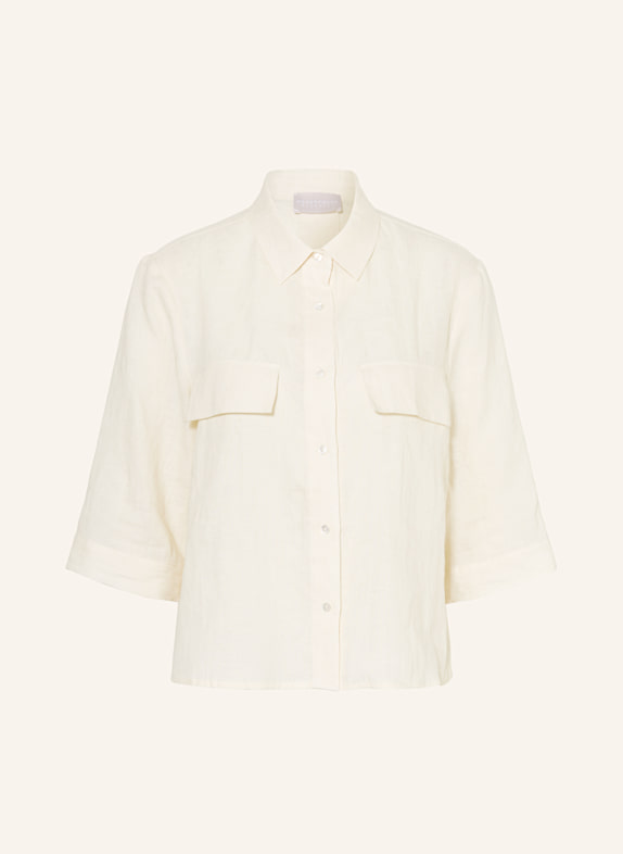 HEMISPHERE Shirt blouse made of linen CREAM