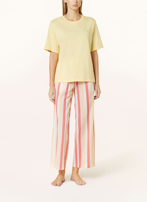 mey Slaapshirt serie RELAXED NIGHTS GEEL