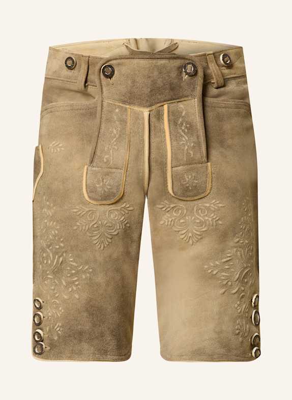 OSTARRICHI Trachten lederhosen KAISER LIGHT BROWN