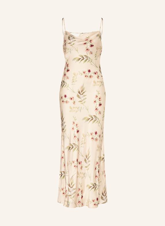 FAITHFULL THE BRAND Kleid YOLAINE HELLORANGE/ OLIV/ HELLROT