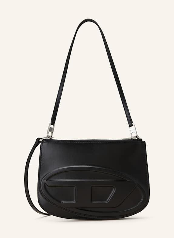 DIESEL Schultertasche 1DR TWIN SCHWARZ