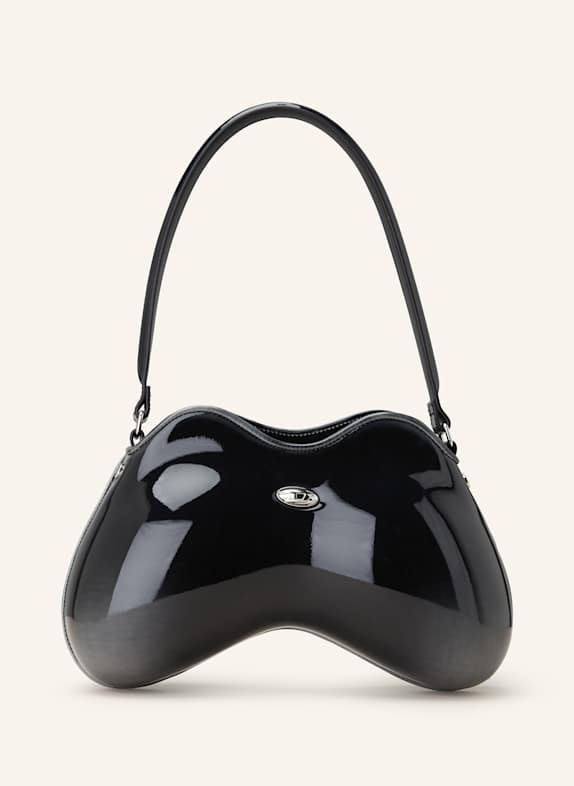 DIESEL Schultertasche PLAY DOUBLE-D SCHWARZ/ BLAU
