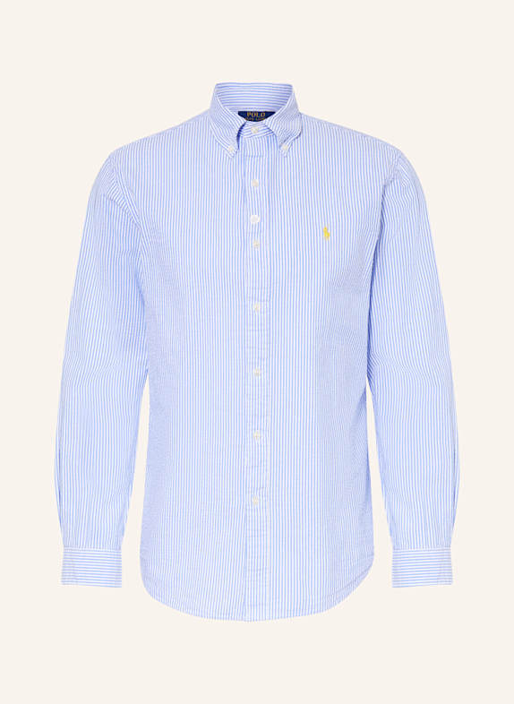 POLO RALPH LAUREN Hemd Custom Fit WEISS/ HELLBLAU