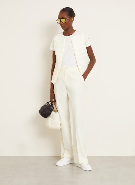 MONCLER Daunenweste IRIGNY ECRU