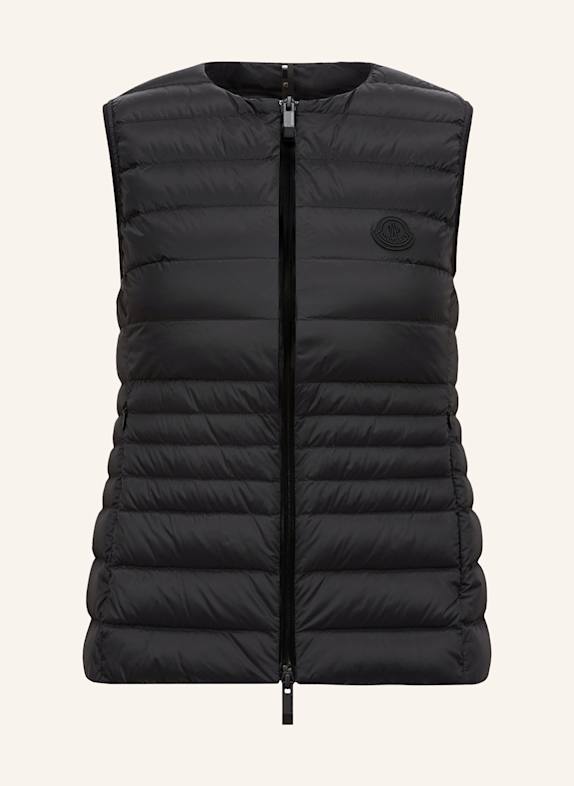MONCLER Daunenweste IRIGNY SCHWARZ