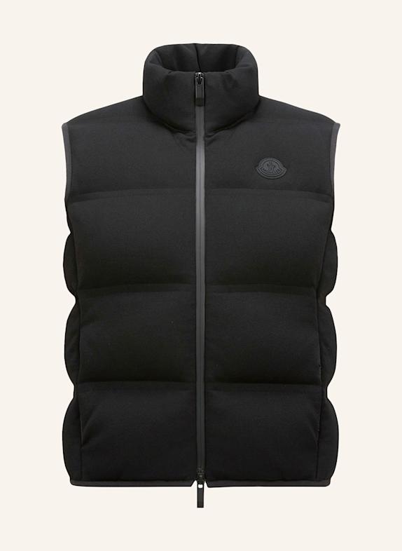 MONCLER Daunenweste SCHWARZ