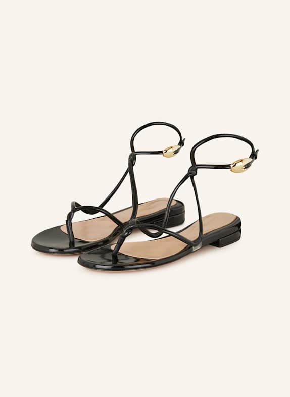 Gianvito Rossi Sandalen SCHWARZ