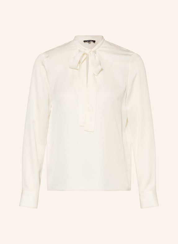 Theory Schluppenbluse aus Satin ECRU