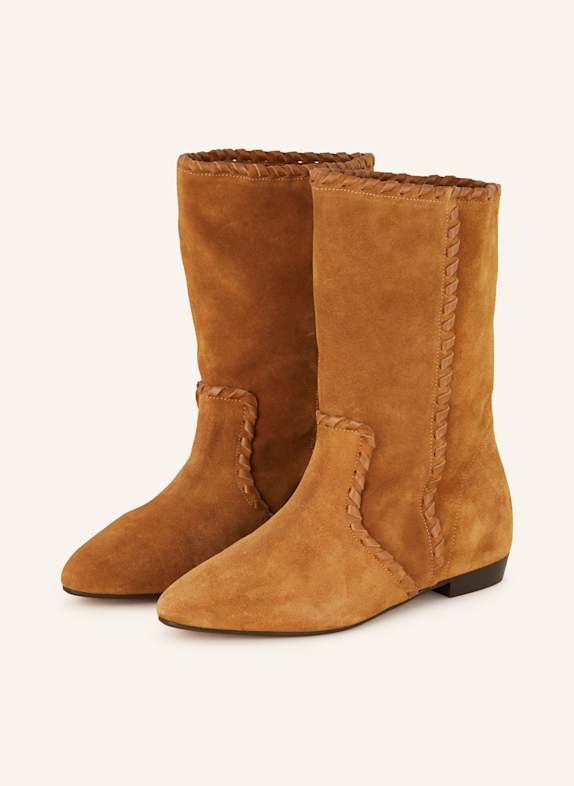 ISABEL MARANT Stiefeletten STAENI COGNAC