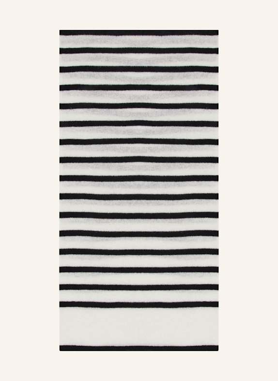 darling harbour Cashmere-Schal WEISS/ SCHWARZ