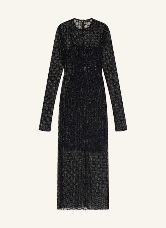 GIVENCHY Mesh-Kleid SCHWARZ