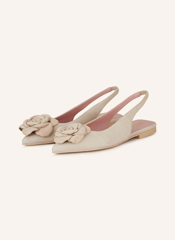 Pretty Ballerinas Slingballerinas ANGELIS BEIGE