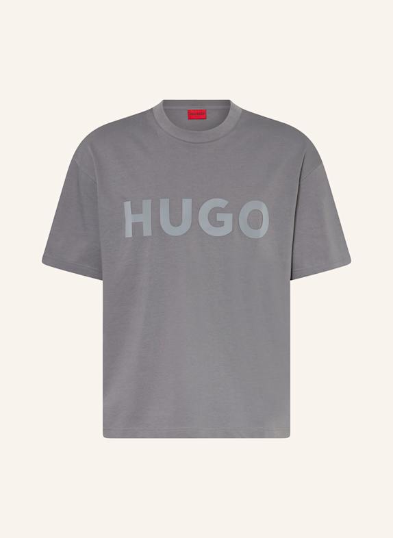 HUGO T-Shirt DINKEE DUNKELGRAU