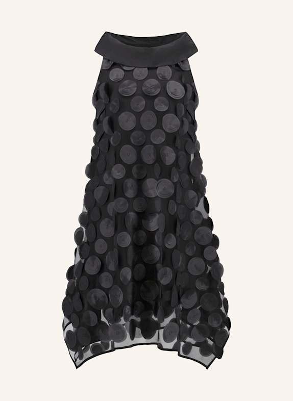 Joseph Ribkoff Mesh-Kleid SCHWARZ