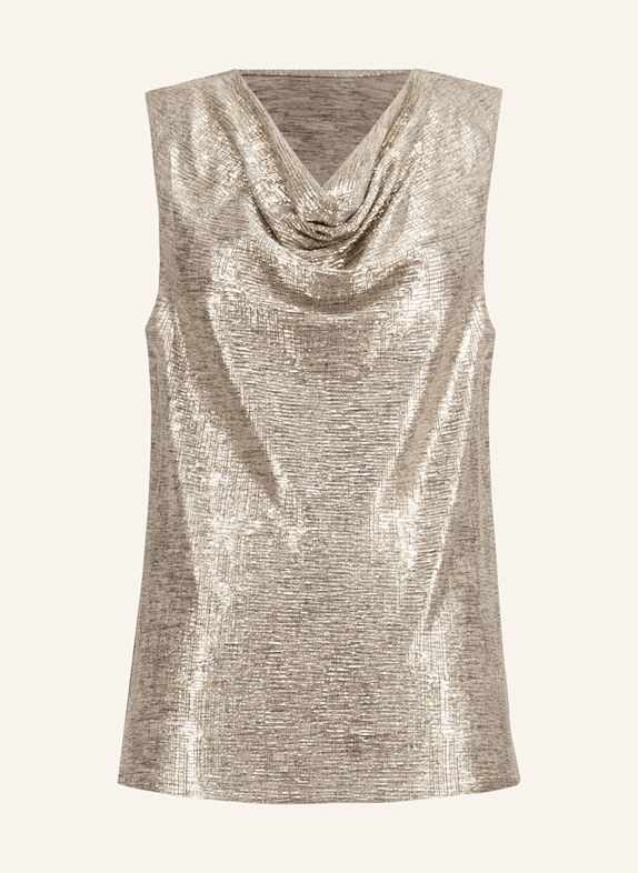 Joseph Ribkoff Stricktop mit Glitzergarn GOLD