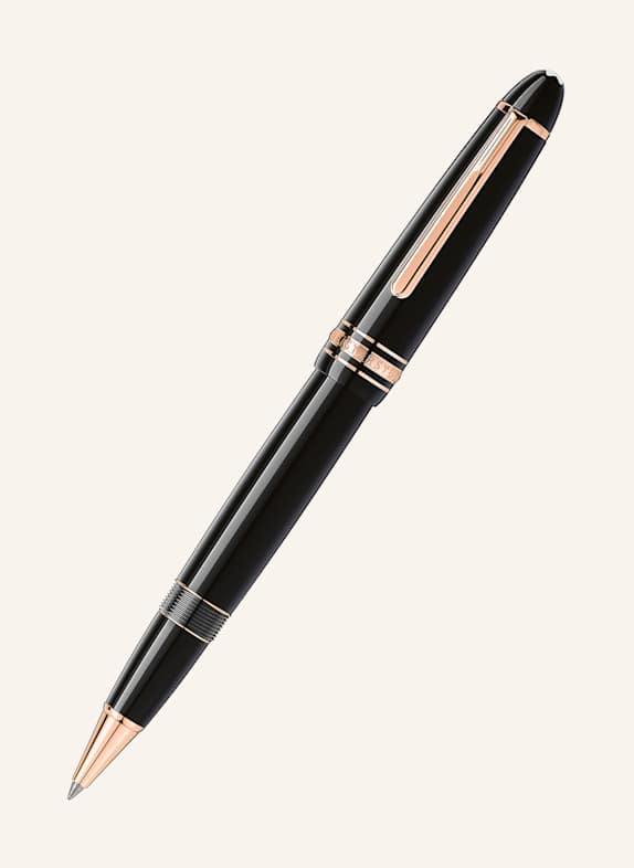 MONTBLANC Rollerball MEISTERSTÜCK LE GRAND SCHWARZ / ROSÉGOLD