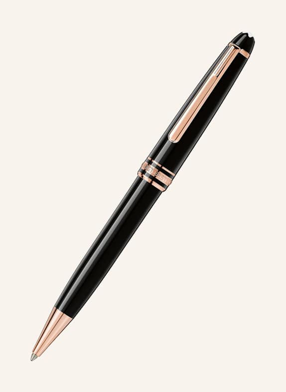 MONTBLANC Długopis MEISTERSTÜCK CZARNY/ RÓŻOWOZLOTY